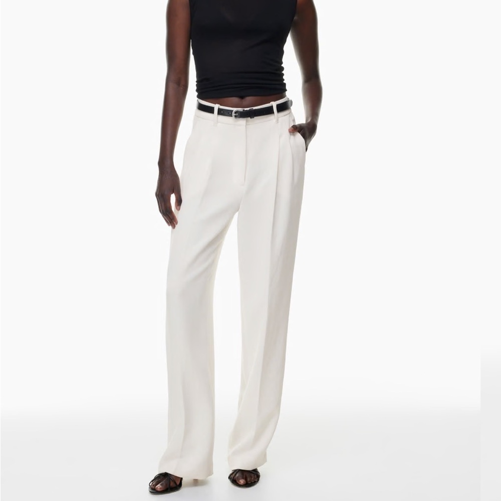 Aritzia Wilfred Women's The Effortless Pant in Light Birch